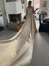 Brautkleid seide langer gebraucht kaufen  Heidelberg