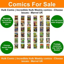 Hulk comic incredible for sale  SKEGNESS
