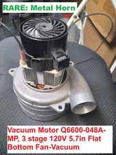 Motor eletro vácuo Q6600-048A-MP 3 estágios 120V 5,7 polegadas ventilador de fundo plano buzina de metal comprar usado  Enviando para Brazil