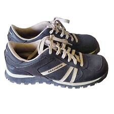 Tênis Skechers tamanho 7.5 Grand Jams reabastecimento couro marrom com cadarço grunge comprar usado  Enviando para Brazil