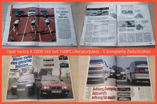 Opel Vectra A 2000 16V mit 150PS Literaturpaket - 6 komplette Zeitschriften, usado comprar usado  Enviando para Brazil