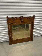 Antique mirror oak for sale  Huntington Beach