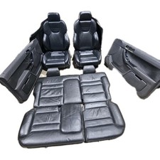 Audi black leather for sale  MANNINGTREE