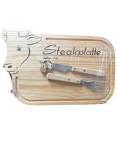 Steakplatte holz 34cm gebraucht kaufen  Bad Dürkheim