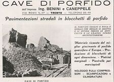 Pubblicita 1940 cave usato  Biella