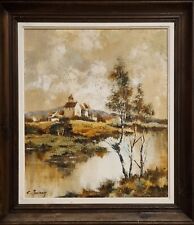 Tableau huile toile d'occasion  Auxerre