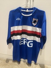 Sampdoria shirt size for sale  WEMBLEY