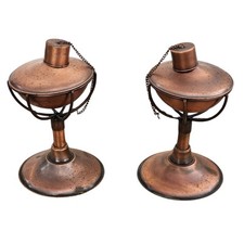 Paire lampes huile d'occasion  Massy