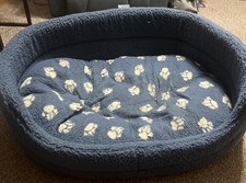Fleece dog bed for sale  PETERBOROUGH