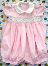 Smocked bubble romper for sale  KIRKCALDY