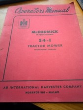 Mccormick tractor mower for sale  LEAMINGTON SPA