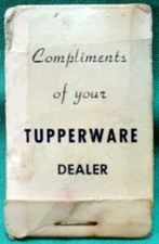 Usado, Pacote de arquivos de unhas publicitários vintage Tupperware Dealer (estilo Matchbook) comprar usado  Enviando para Brazil