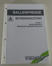 Betriebsanleitung fendt ballen gebraucht kaufen  Jever