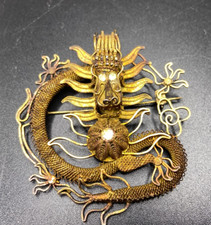 Vintage dragon brooch for sale  Lansing