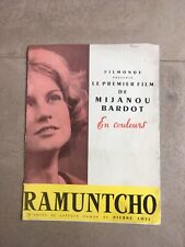 Ramuntcho mijanou bardot d'occasion  Moutiers-les-Mauxfaits