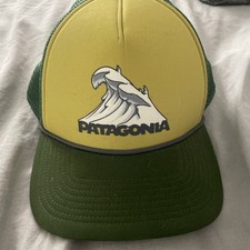 Boné Patagonia Stand Up Wave Surf verde Snapback caminhoneiro corda ajustável comprar usado  Enviando para Brazil