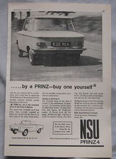 1964 nsu prinz for sale  DARWEN