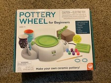 Roda de cerâmica pré-propriedade para iniciantes da MindWare.  Ver fotos de todos os itens inc comprar usado  Enviando para Brazil