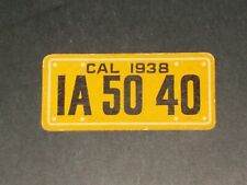 1938 license plates for sale  Marine City