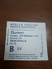 queen concert ticket usato  Ugento