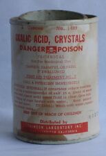 Vtg oxalic acid for sale  Los Angeles