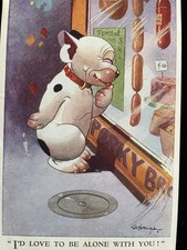 1944 postcard bonzo for sale  SIDMOUTH