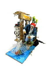 Pescatore con rete usato Pescatore con rete usato  Napoli