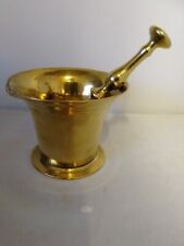 Vintage brass pestle for sale  YEOVIL