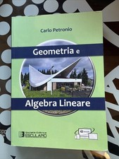 Geometria algebra lineare usato  Firenze