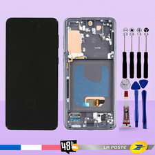 Ecran Pour SAMSUNG Galaxy S21 G991 Châssis Vitre Tactile - Noir na sprzedaż  Wysyłka do Poland