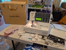 Máquina Overlock Serger Pfaff Creative 4874, usado comprar usado  Enviando para Brazil
