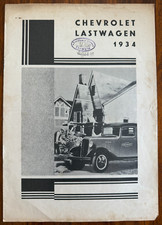 Prospekt 1934 chevrolet gebraucht kaufen  Gerlingen
