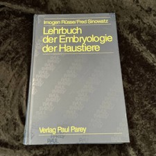 Lehrbuch embryologie haustiere gebraucht kaufen  Neukirchen b.Sulzbach-Rosenberg