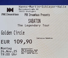 Tickets sabaton stuttgart gebraucht kaufen  Fellbach