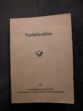 Postleitzahlenbuch 1961 post gebraucht kaufen  Weil der Stadt