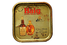 Vassoio Pubblicitario Vintage Haig Scotch Whisky Gold Label Dimple Markinch Sco, usado comprar usado  Enviando para Brazil