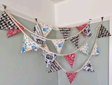 Fabric bunting alice for sale  BURY ST. EDMUNDS