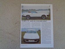 Triumph tr7 road for sale  OLDHAM