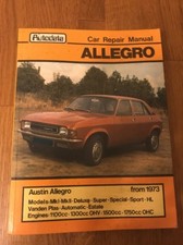Autodata allegro car for sale  BURY ST. EDMUNDS