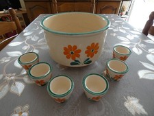 Vintage service punch d'occasion  La Ferrière-aux-Étangs