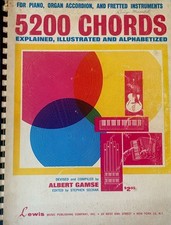 5200 acordes explicados ilustrado alfabetizado órgão de piano acordeão trastes ins comprar usado  Enviando para Brazil
