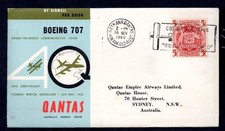 Australia 1960 qantas for sale  HALSTEAD