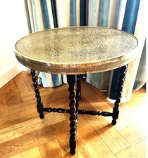 Vintage brass moroccan for sale  HEREFORD