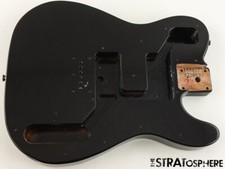 Usado, Fender Squier Paranormal Esquire Deluxe CORPO, choupo preto metálico comprar usado  Enviando para Brazil