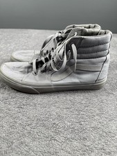 Tênis Vans SK8- Hi Top Skate Cinza Masculino tamanho 9.5 Feminino 11, usado comprar usado  Enviando para Brazil