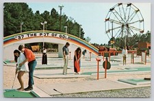 Pit of Gold South of Border Amigoland campo de golfe roda-gigante UNP cartão postal d2 comprar usado  Enviando para Brazil