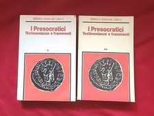 Presocratici. testimonianze fr usato  Volvera