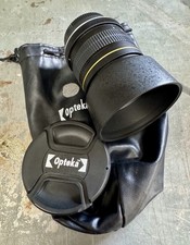 [Estado perfeito] Opteka 85mm f1.8 lente prime manual com capô para câmeras Nikon montagem F comprar usado  Enviando para Brazil