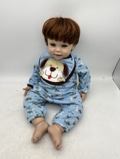 Boneca ADORA BEBÊ CRIANÇA MENINO PANO DE VINIL 18" REALISTA EM OUFIT aposentada BOM comprar usado  Enviando para Brazil