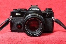 Usado, Olympus OM-4, analoge Spiegelreflexkamera mit Olympus Zuiko 50mm 1,8 lens comprar usado  Enviando para Brazil